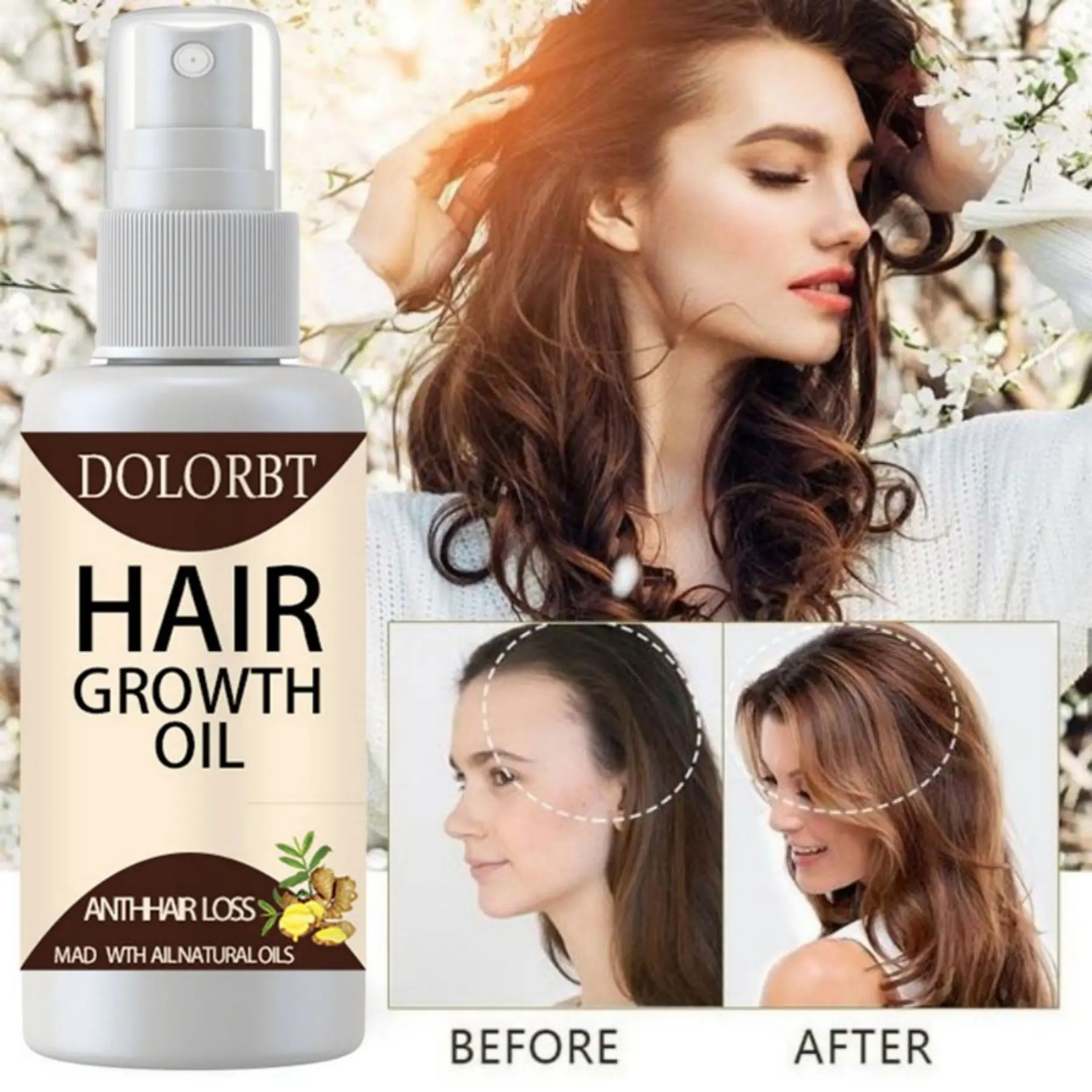 Growth Tool Hair Growth Spray Essence Regeneration Oil Essence Hair Care Products Rapid Liquid Hair Loss Treatment Beard Growth