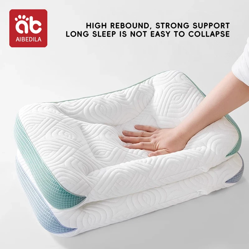 AIBEDILA Baby Neck Pillow 1-18Y Sleeping Children Pillows Protect The Neck Cervical Orthopedic Household Massage newborn Pillow