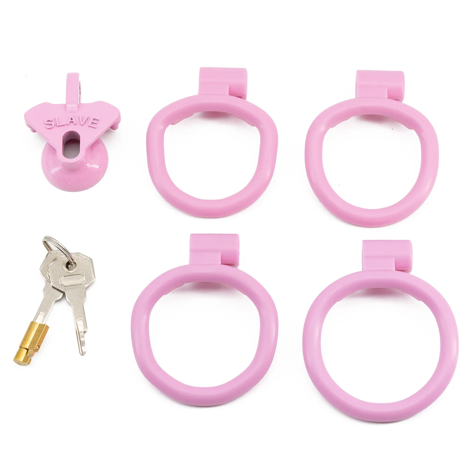 Sissy Negative Chastity Cage Penis Lock with 4 Size Base Rings Bondage Cock Exercise SM Sex Toys Urine Blockage Sex Toy for Man penis chastity cage chastity lock sex toy