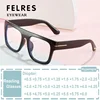 Luxury Brand Designer Oversized Square Reading Glasses Unisex Women Men Optical Magnifier Glasses Eyeglaases Frame