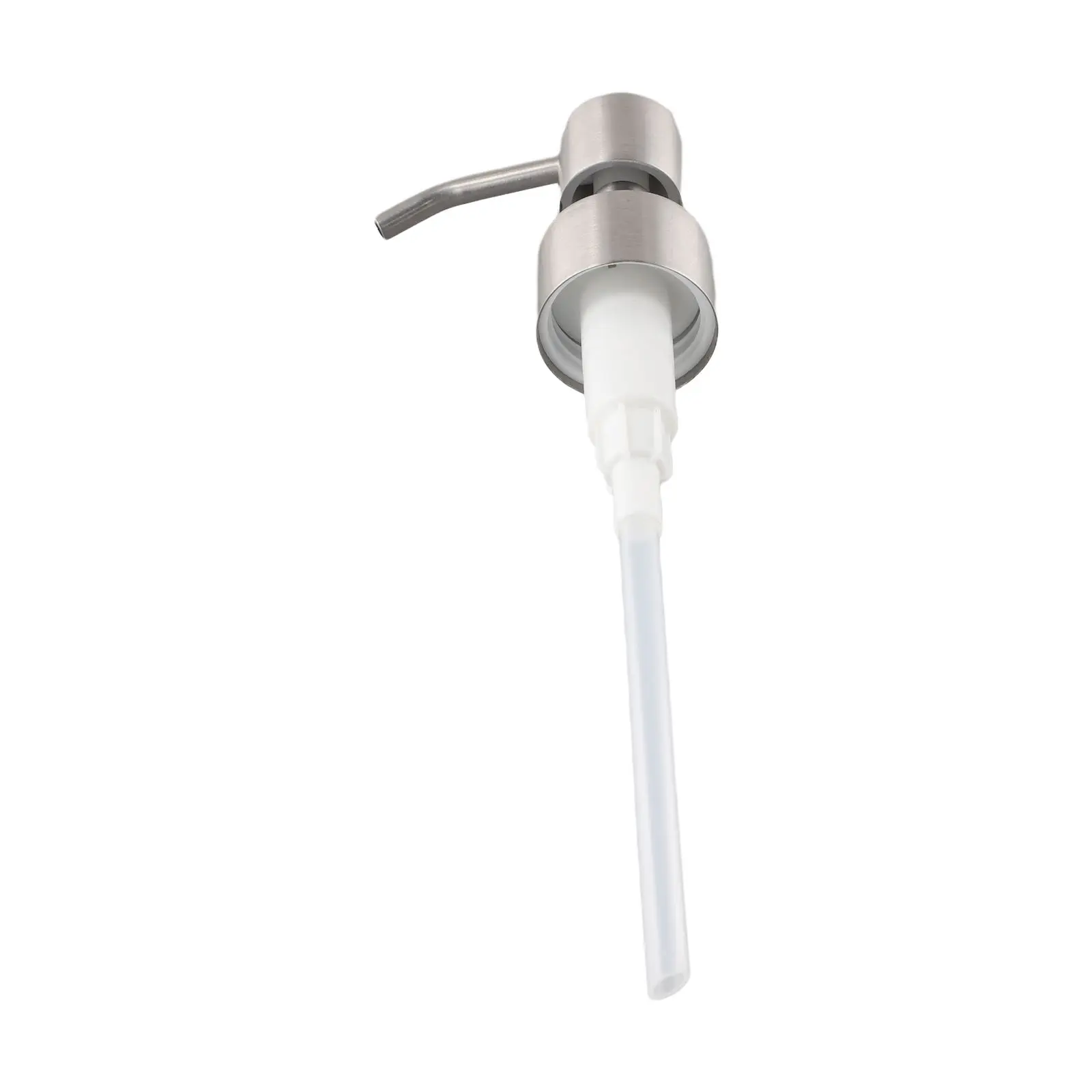 High-Quality Materials New Practical Replacement Home Soap Dishe Pump Head Soap Dispenser Pump 11cm Stainless Steel 6