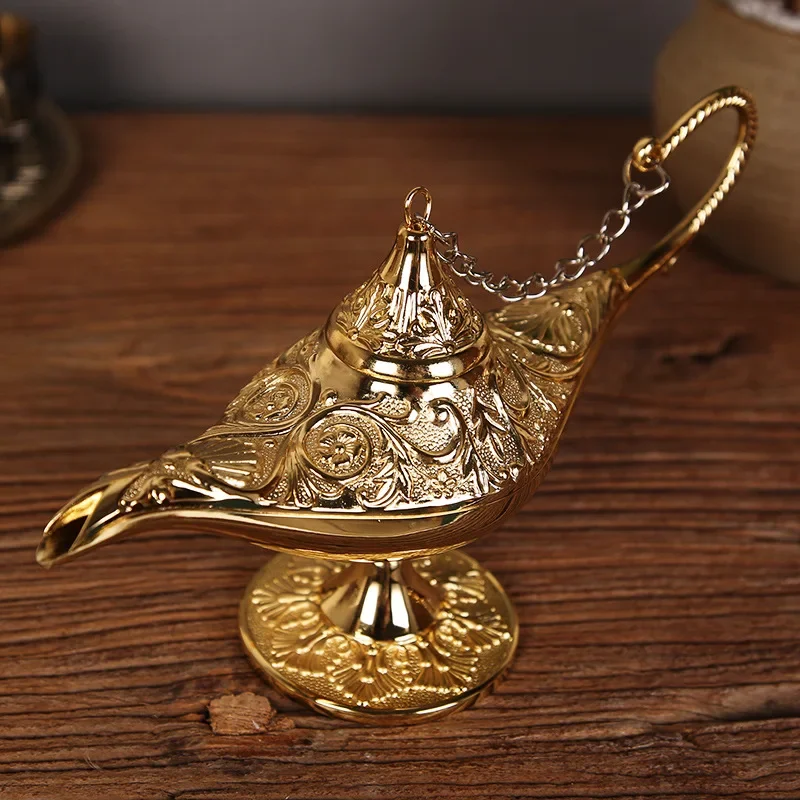 Wishing Lamp Decoration Housewarming Gift Vestibule Display Small Objects Retro Features Aladdin Magic Lamp Home Decoration