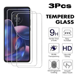 HD Tempered Glass Screen Protector Set - Pack of 3 for Tempered Glass (Moto G35)