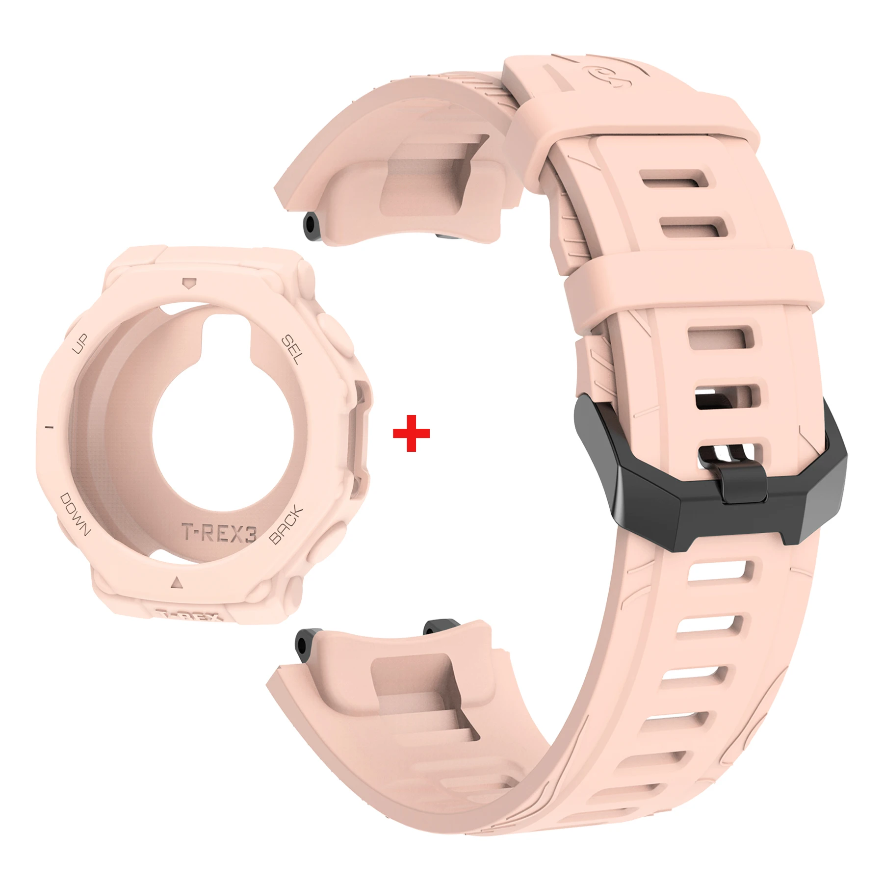 Durable Silicone Strap with Protective Case