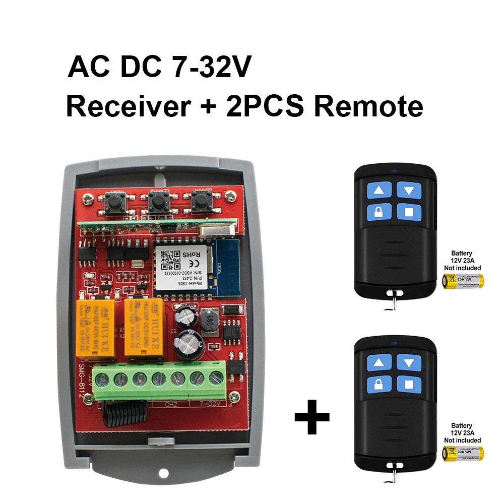 7-32VReceiver 2XRF
