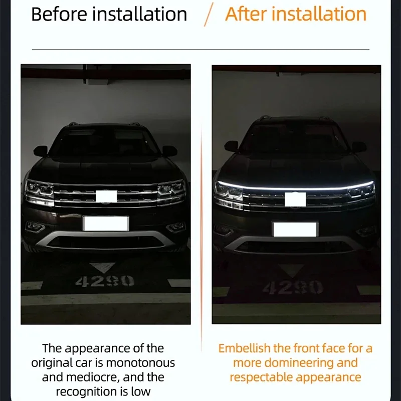 120cm LED Hood Decorative Light 3