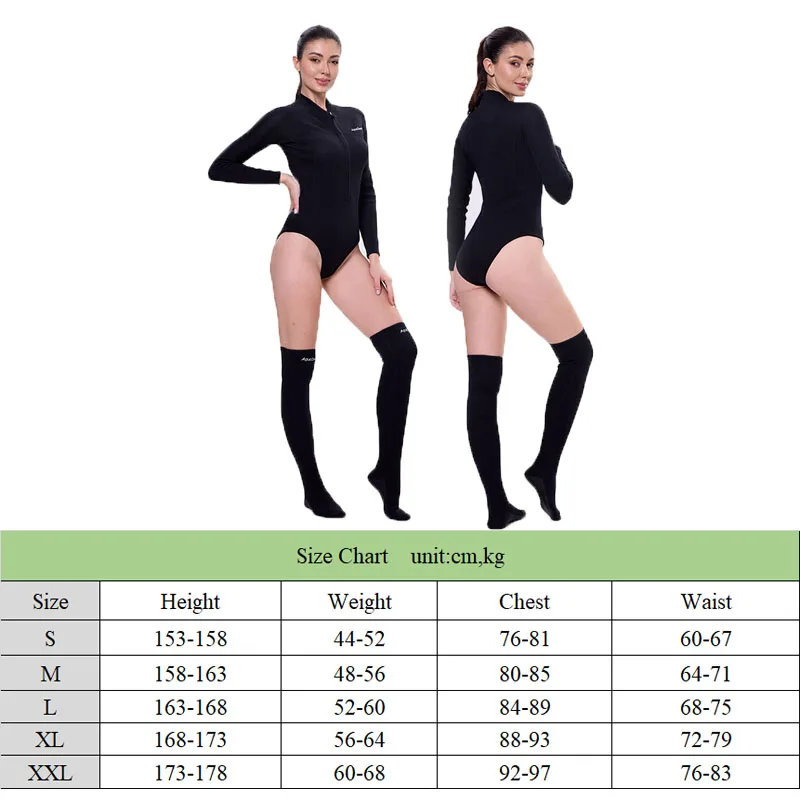 Diving Suits 2mm Women's Surfing Diving Neoprene Keep Warm Split Wetsuit Long Sleeve Snorkeling Scuba Dive Suit diving suits