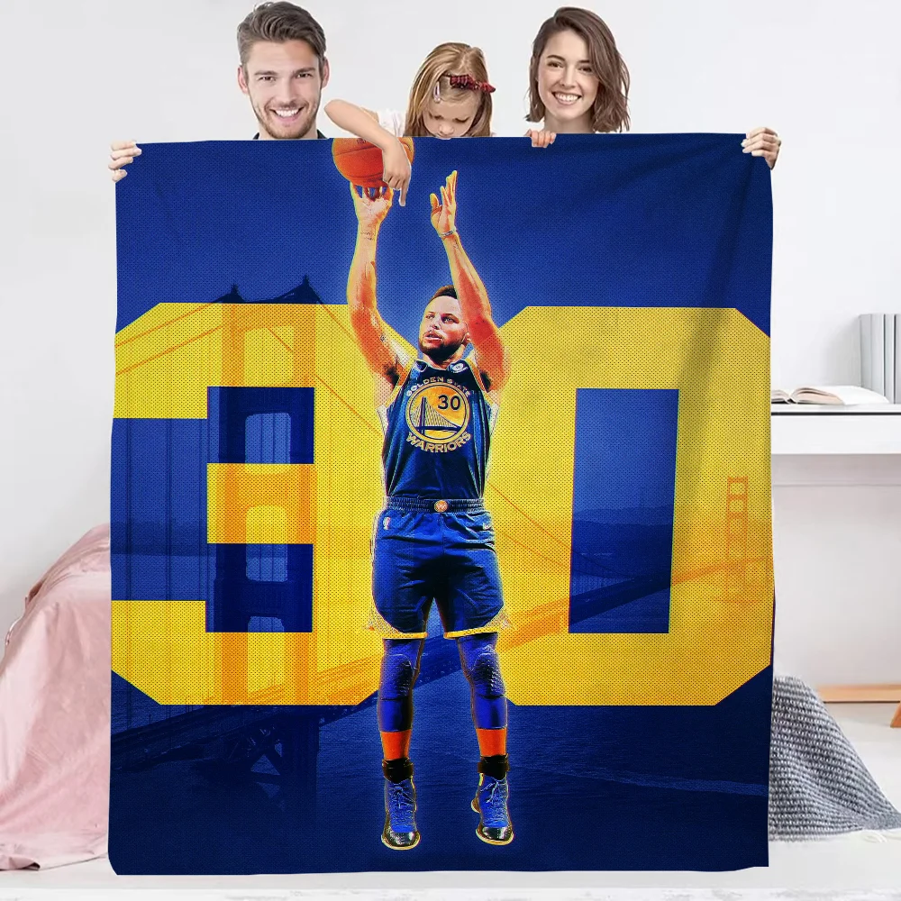 Sofa Throw Blanket Fluffy Stephen Curry Hairy Blankets for Bed Beach Towel Blankets & Throws Luxury Children's Fleece Cute Home 2