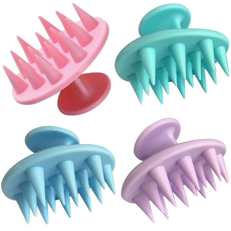 Spazzola Per Shampoo Massaggiatore Per Cuoio Capelluto, Spazzola Per La Cura Del Cuoio Capelluto