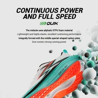 361 Degrees Flame 4.0 MIX Men‘s Running Shoes Racing Marathon Carbon Plate Stable Wear-resistant Jogging Male Sneaker 672512204 - Image 6