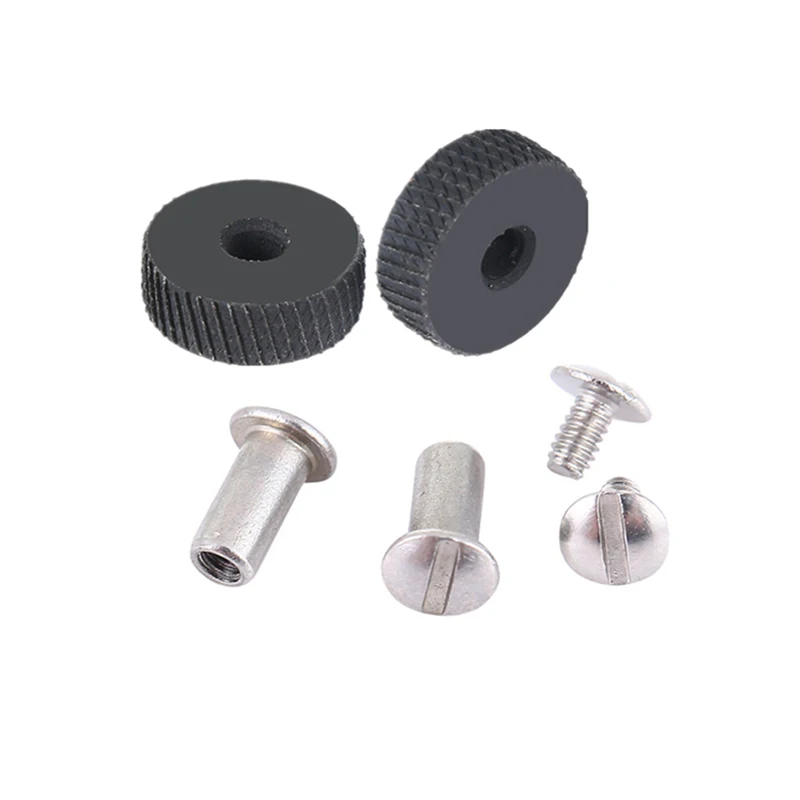 2set 4pcs Rivets Kerosene  Universal Silver Removable Screw Nut Rivet Steel Wheel Set For Zippo Gasoline  Repair DIY Part