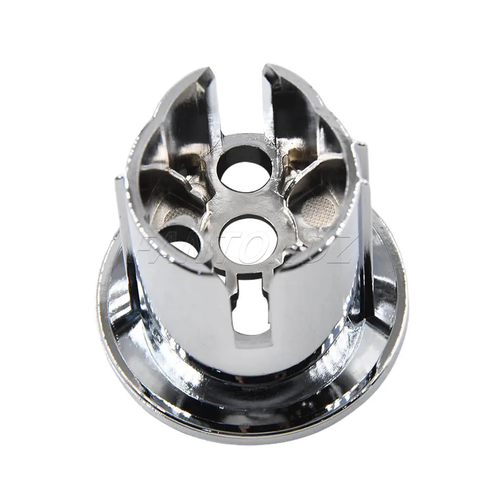 Compatible With ROCA Cistern D2D Dual Flush Push Button Half Moon Threaded Push Rods Short Body Chrome AH0001800R