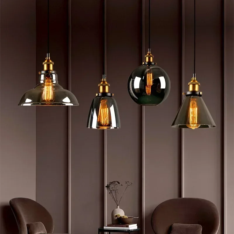 Severská vintage přívěsek světel suspenze lustry pro žití jídelní pokoj ložnice domácí halové dekorace osvětlení svítidla luster