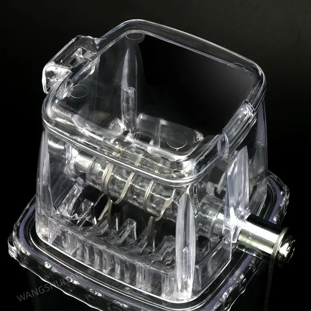 Hand Shaved Ice Machine Ice Blenders Tools Manual Ice Crusher for Home Kitchen Bar Multi-function Kitchen Supplies Portable 5