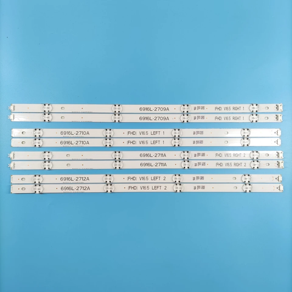 2stk LED-Streifen Für 65UH950V 65UH950T 65UH9500-CA 65 "V16 AS2 2469 2470