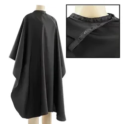 Professional Waterproof Hairdressing Cape - Black Salon Apron (Type - A)