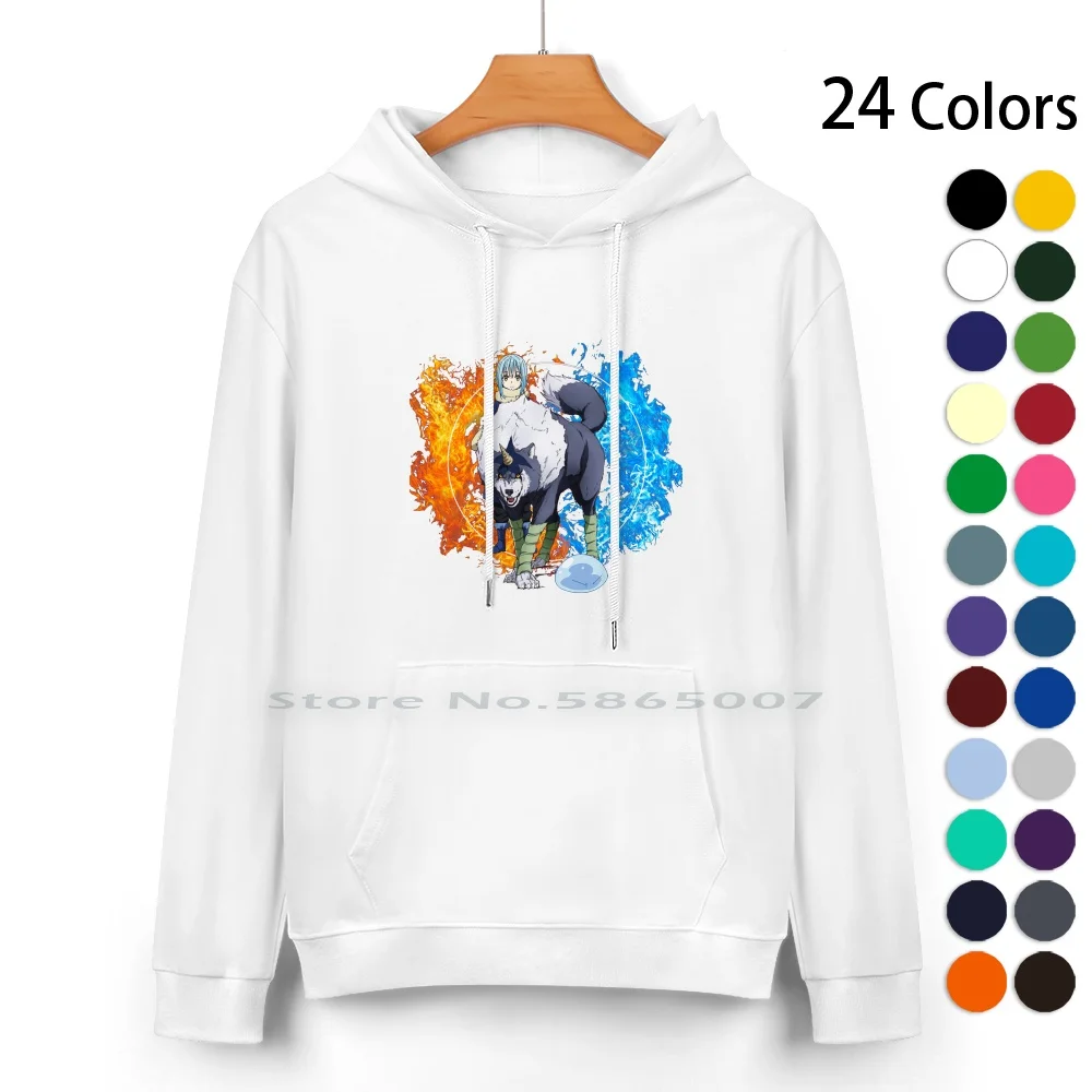 

That Time I Got Reincarnated As A Slime-Rimuru Tempest Pure Cotton Hoodie Sweater 24 Colors That Time I Got Reincarnated As A