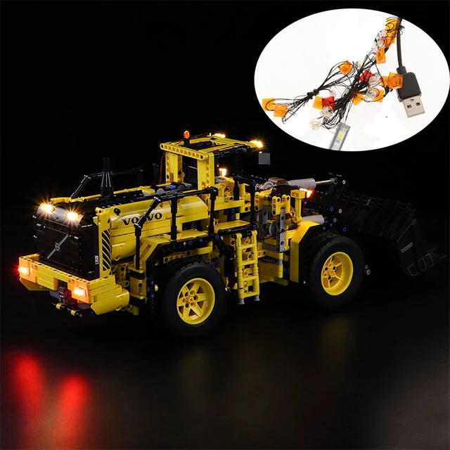 USB Light kit for Lego 42030 Technic VOLVO L350F Wheel Load Bricks 