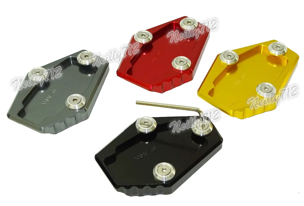 

Sale Kickstand Foot Side Stand Extension Pad Support Plate For DUCATI MONSTER 1200 1200S 2014 2015 2016