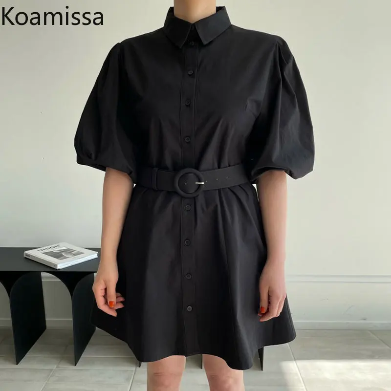 Рисунок 3 - Женское однотонное офисное платье Koamissa
