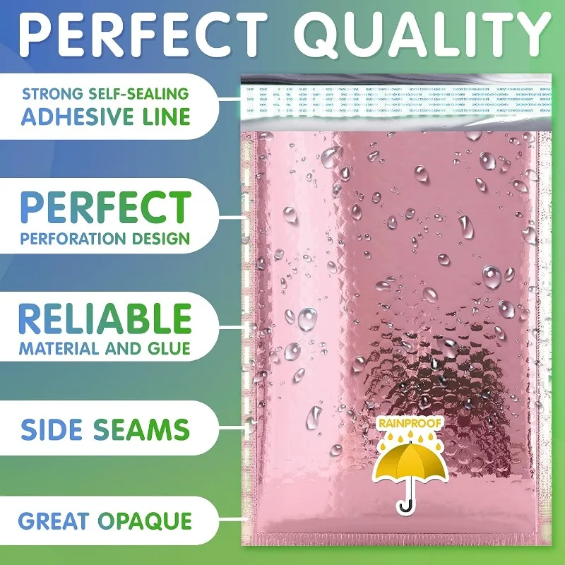 Рисунок 3 - Розовые золотые металлические конверты