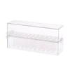 30 Holes Clear Nail Drill Bits Holder Storage Box For Milling Cutter Dustproof Nail Bit Case For Acrylic Nails Accessories 5