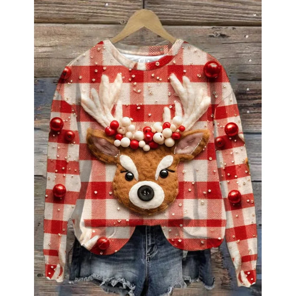 Christmas O-Neck Pullover