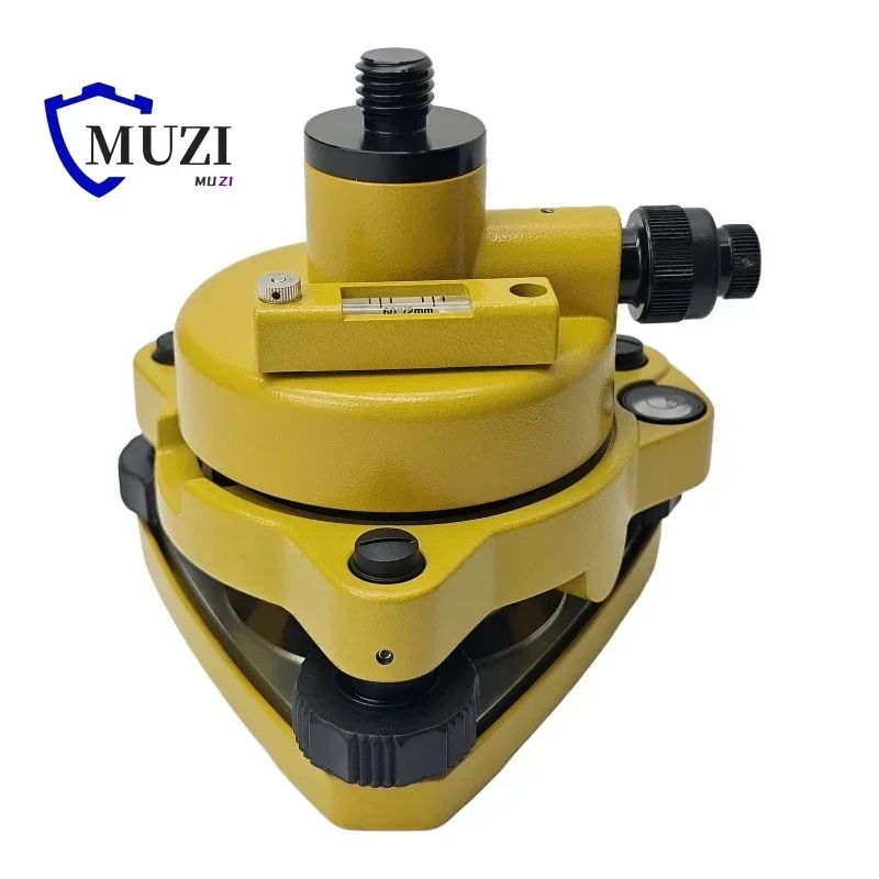 Tribrach Noir Avec Optique De Mise En Station (Plummet) Et Adaptateur GPS - Filetage 5/8"x11