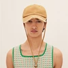 Baseball Hat For Women Men Cotton Adjustable Ball Caps Metal Logo Outdoor Cool Lady Male Sun Lanyard Fixed Hanging Rope Cotton 4