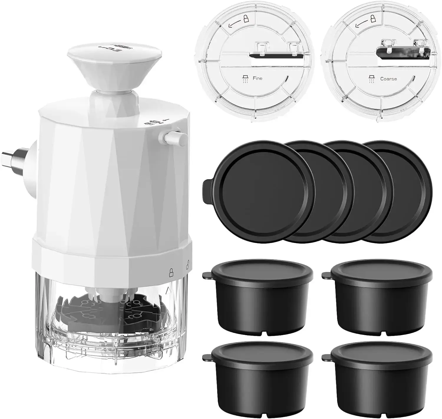 Shaved Ice Attachment for KitchenAid Stand Mixer, Snow Cone Shaved Ice Machine with Coarse and Fine Blades,8 Ice Cube Molde - Image 2