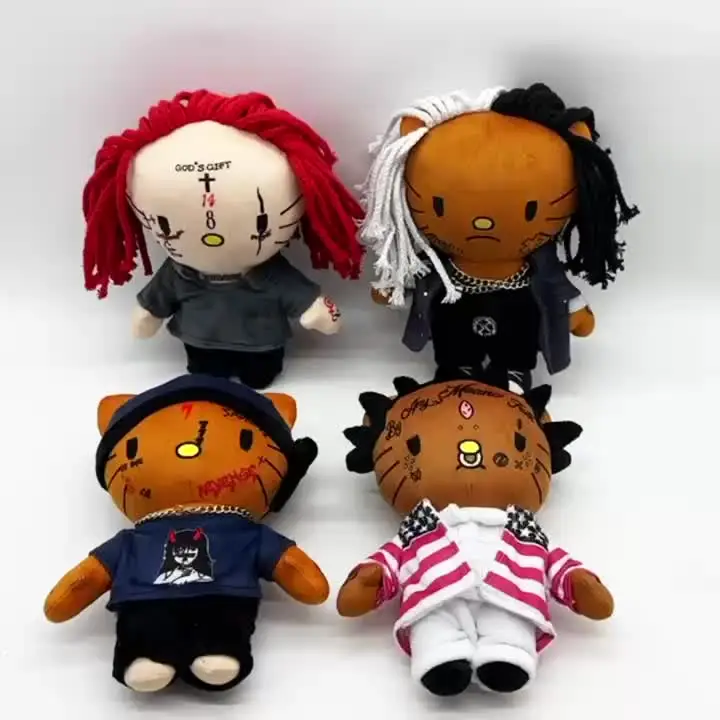 New Hello Kitty Lil Uzi Vert Plush Doll Figure Stuffed Toys