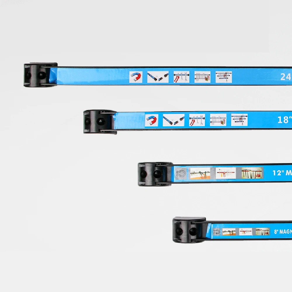 

Магнитный держатель для инструментов, сильный магнит для инструментов, стойка для полос, гаечных ключей, плоскогубцев, органайзер для ручных инструментов, настенный органайзер для хранения, экономия места