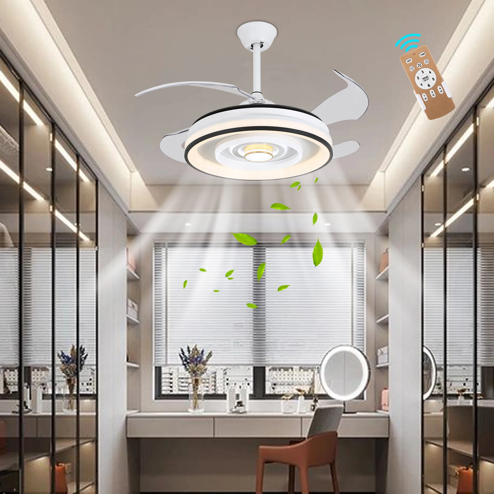 42" Ceiling Fan with Light 2