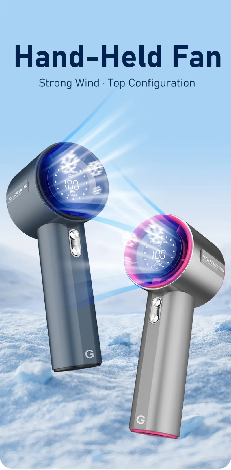 Description Picture 2 of item100 Wind Speeds Spray Fan Desktop USB Small Humidifier Cooling Air Conditioning Fan Outdoor Camping Picnic Mini Electric Fan