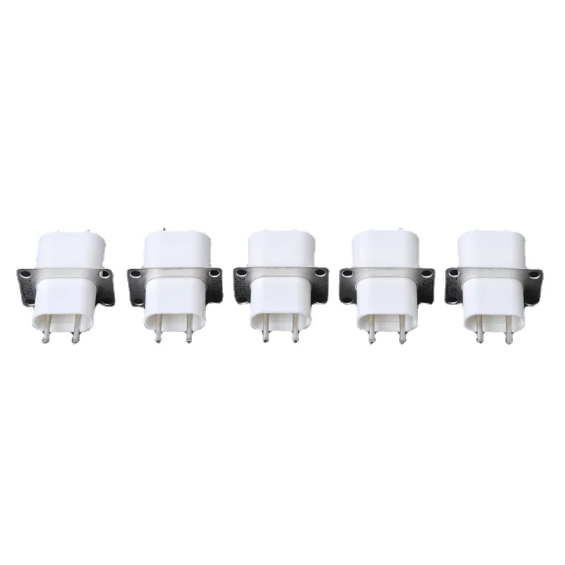5Pcs 100% New Electronic Microwave Oven Magnetron 4 Filament Pin Sockets Converter Home microwave oven spare parts