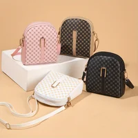 Small bag women's new mobile phone bag women's European and American fashion printed shoulder messenger women's bag