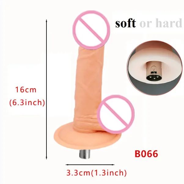 Soft Silicone Anal Dildos with 3XLR Connerect for Automatic Sex Machine Adult Love Machine Accessories for Women Couple Sex Toys
