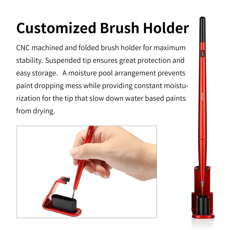 Model Tool Metal Pointed Painting Brush Pen Brush Holder Replace Tips DSPIAE AT-FB Series Hobby DIY Accessories model tools