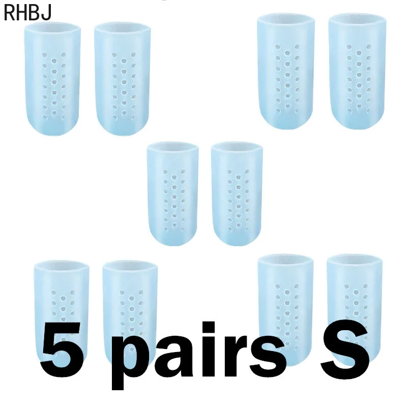 RHBJ Breathable Silicone Toe Caps for Foot Care