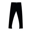 Simple All-Match Pure Color Jeans Men's 2024 High-End Business Trends Office Light Luxury Slim Fit Ankle Tight Trousers 4