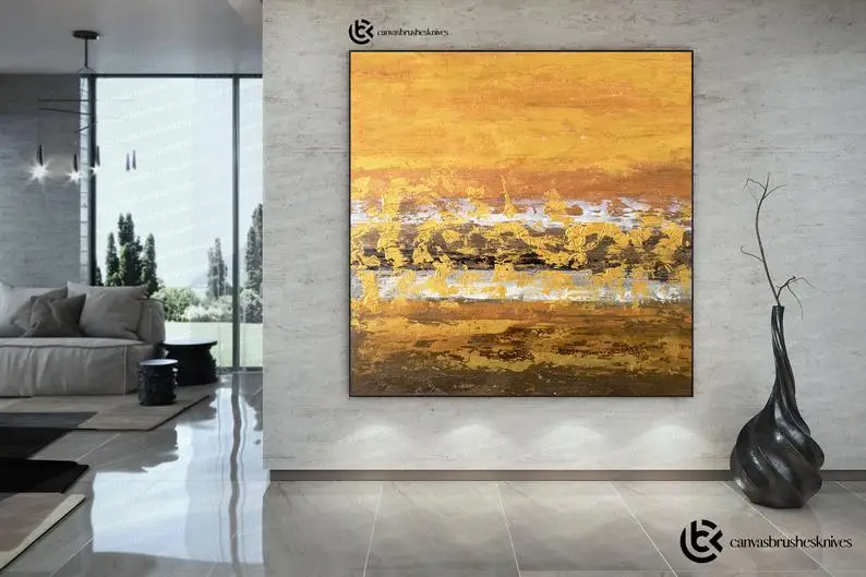 

Современная Абстрактная живопись-Большая Картина на холсте, оригинальные картины на холсте, Настенная картина для ванной комнаты, Настенный декор для ванной комнаты, картины маслом