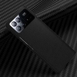 Sleek Matte Carbon Fiber Pattern Shockproof Phone Cover for Xiaomi Mix Fold3 (Black)
