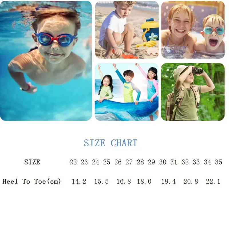 Kid Water Sport Shoes Beach Swimming Boys Girls Wading Shoes Non Slip Quick-Dry Barefoot Sock Home Outdoor Cute Cartoon