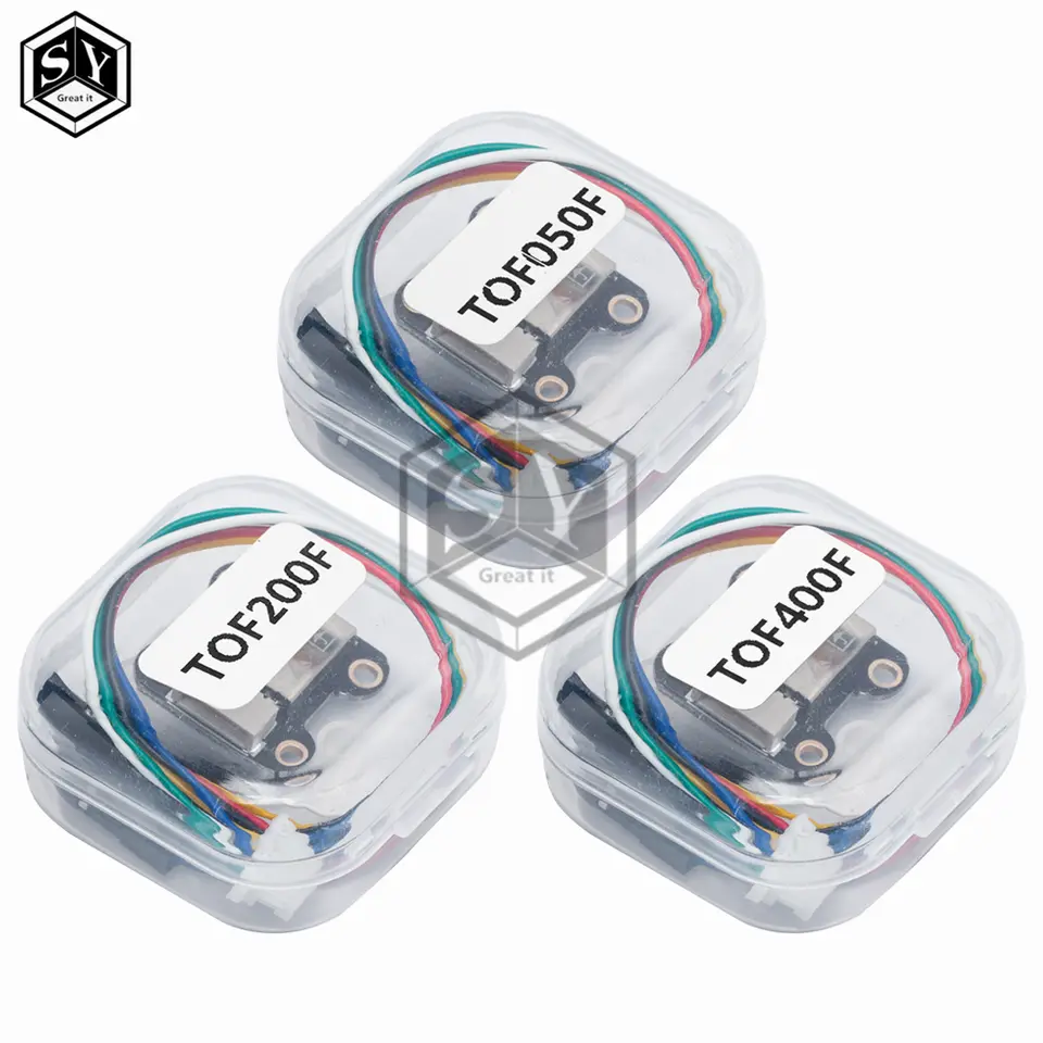 VL6180 VL53L0 VL53L1 Time-of-Flight (ToF) Laser Ranging Built-in MCU Algorithm TOF050F TOF200F TOF400F 50CM/2M/4M MODBUS/IIC I2C image 1