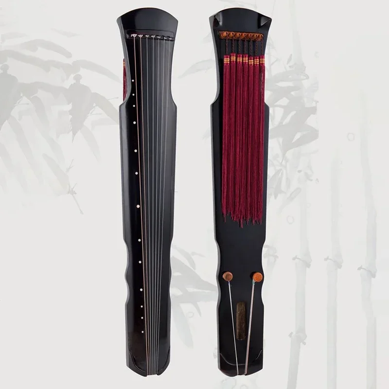 Ancient Zither 123cm 7 Strings Guqin Paulownia Wood Guqin Instrument Handmade Guzheng Beginner Traditional Chinese Music Instrument