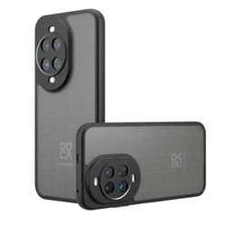 Ultra TPU Border Case Cover with 3D Integrated Button and Anti - Drop Airbag Protection for Huawei Nova 12 Lite (Black)