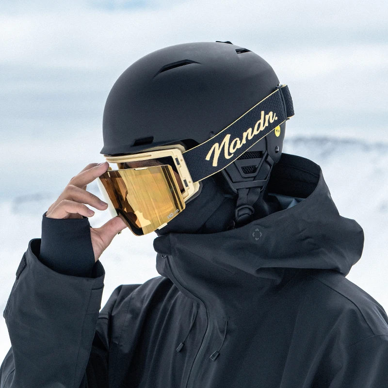 Ski goggles HD anti fog single board ski goggles Snow goggles Outdoor skiing equipment available for men and women 4