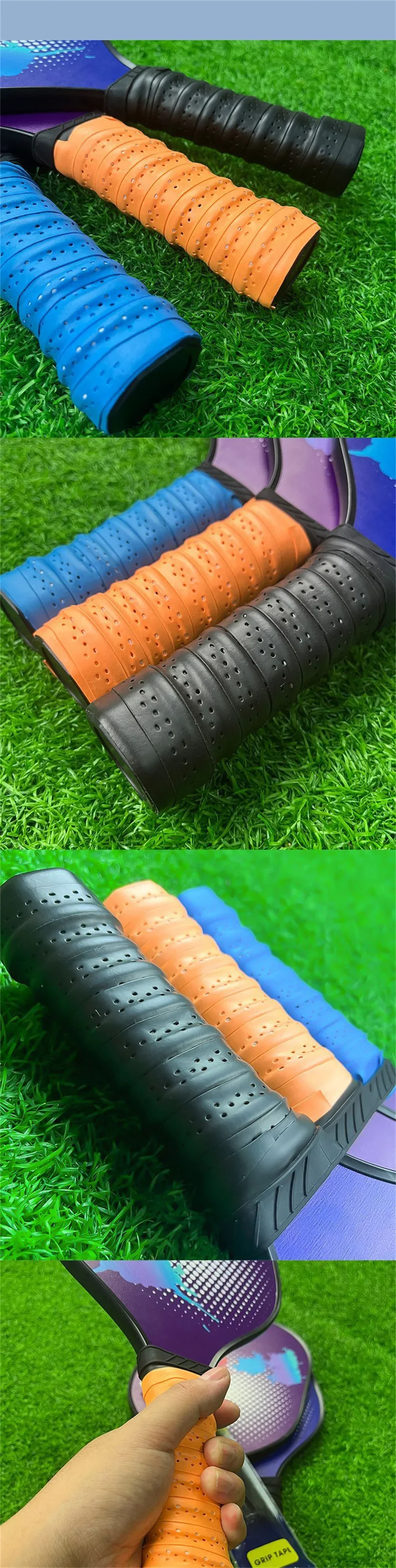 Description Picture 4 of item1Pcs Anti-slip Tennis Grip Tape Badminton Racket Overgrip Padel Tenis Racquet Over Grip Badminton Accessories Fishing Rod Squash