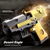 Mini Desert Eagle M1911 Soft Bullet Toy Gun Shell Throwing Continuous Firing Small Pistol Outdoor Sports Shooting Blaster 1