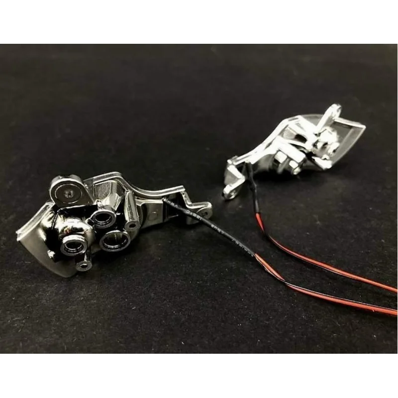 Front Daytime Driving Lights Lamp for 1/14 TAMIYA Truck Tractor Benz 56335 56348 Actros RC Crawlers Cars DIY Upgrade Parts